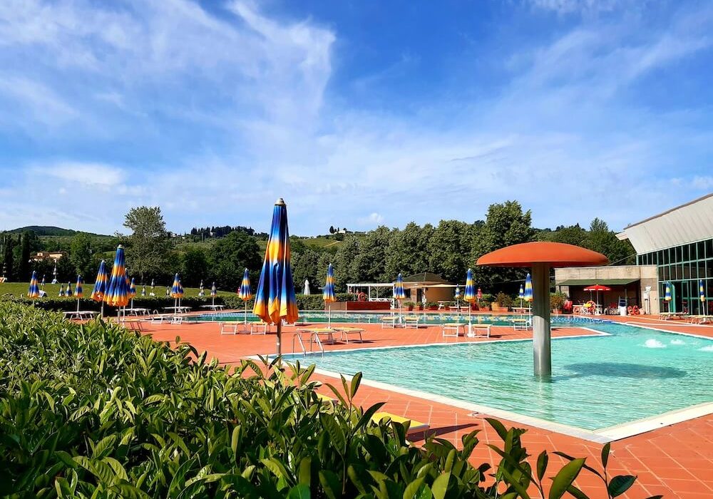 Piscina greve aperto